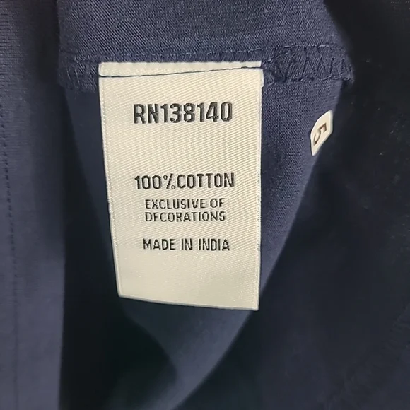 NEW Born Fly Men's Blue 'From Anytown U.S.A To The World' T-Shirt Sz L MSRP $42 - Picture 4 of 5